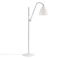 Adjustable arched metal dome floor lamp