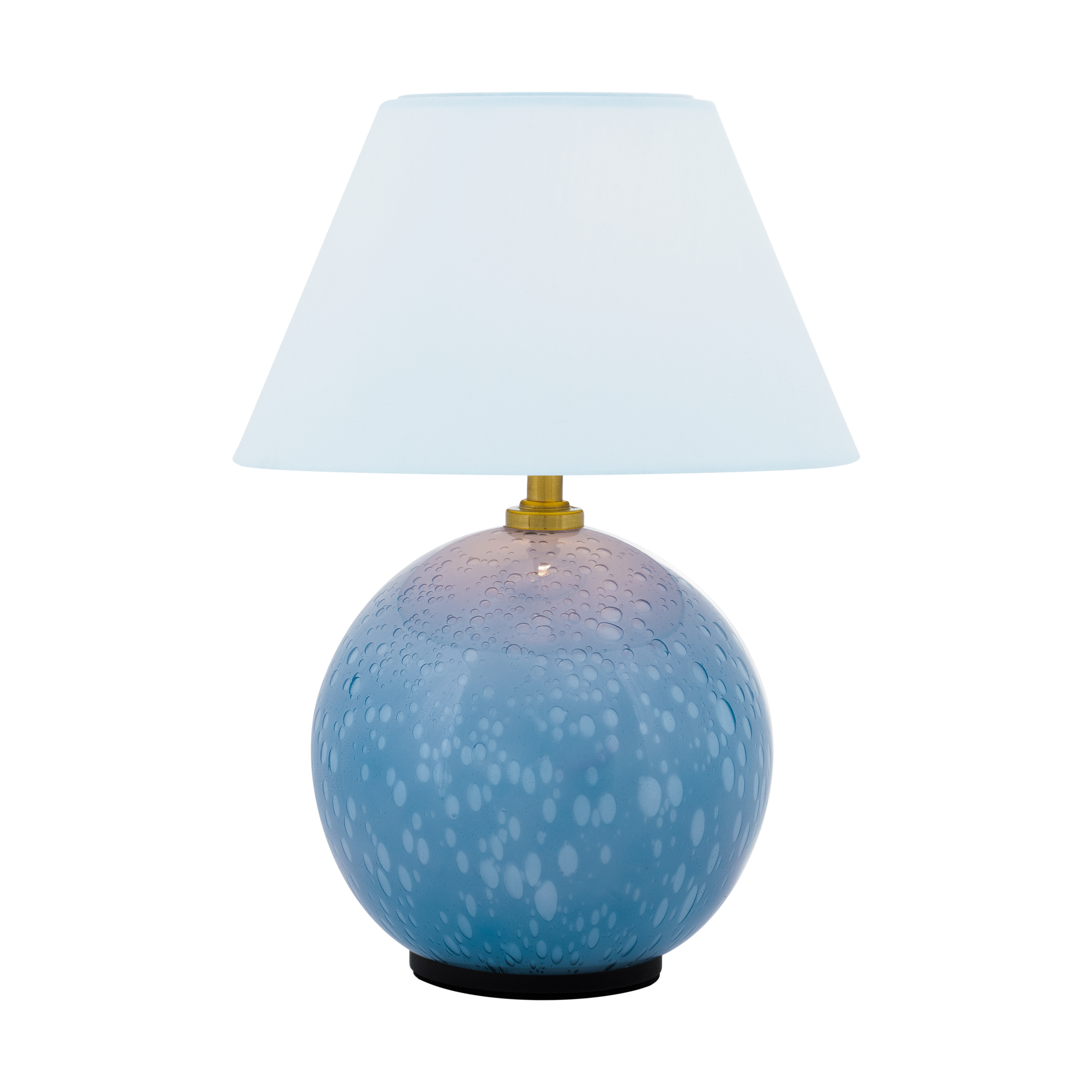 Bubble glass ball table lamp