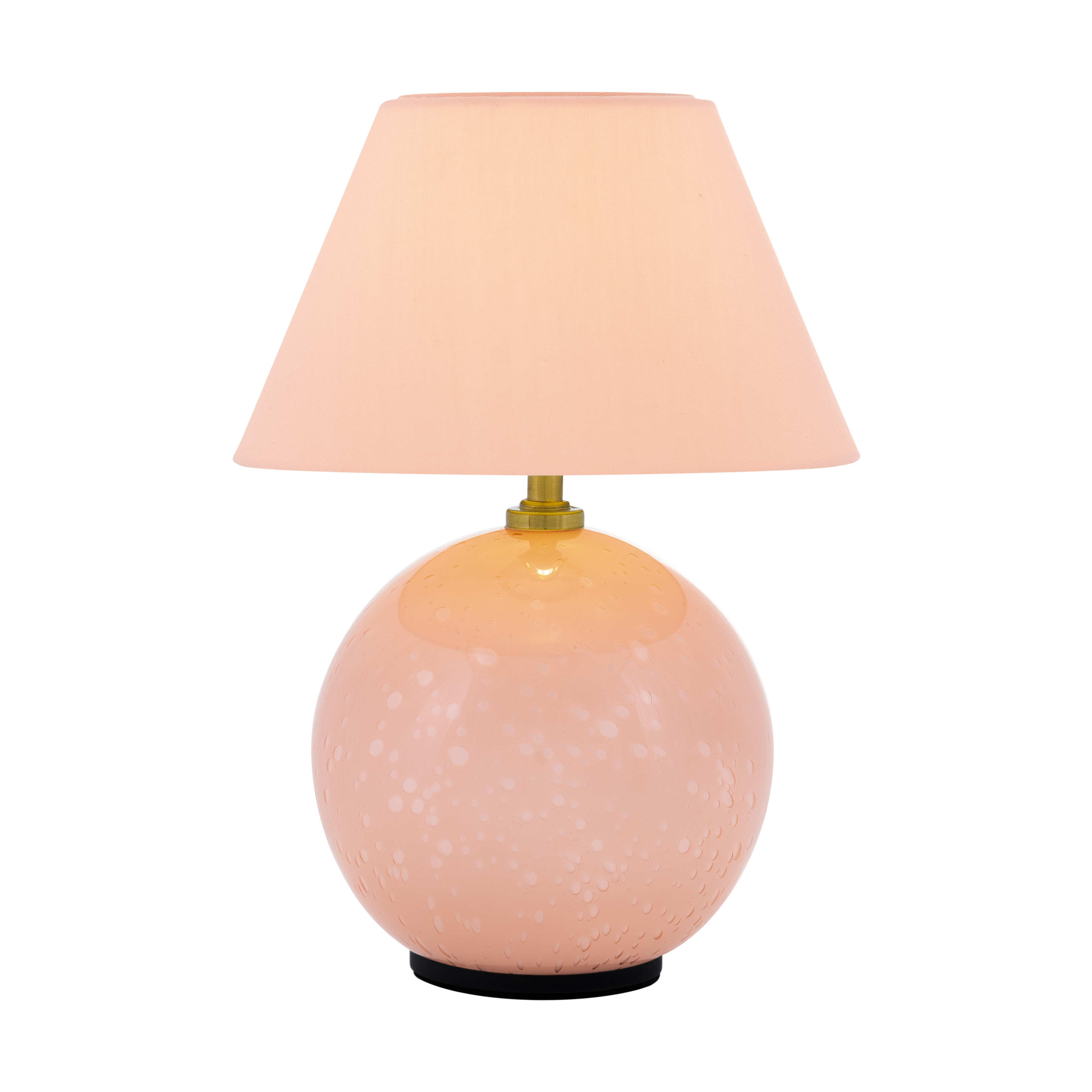 Bubble glass ball table lamp