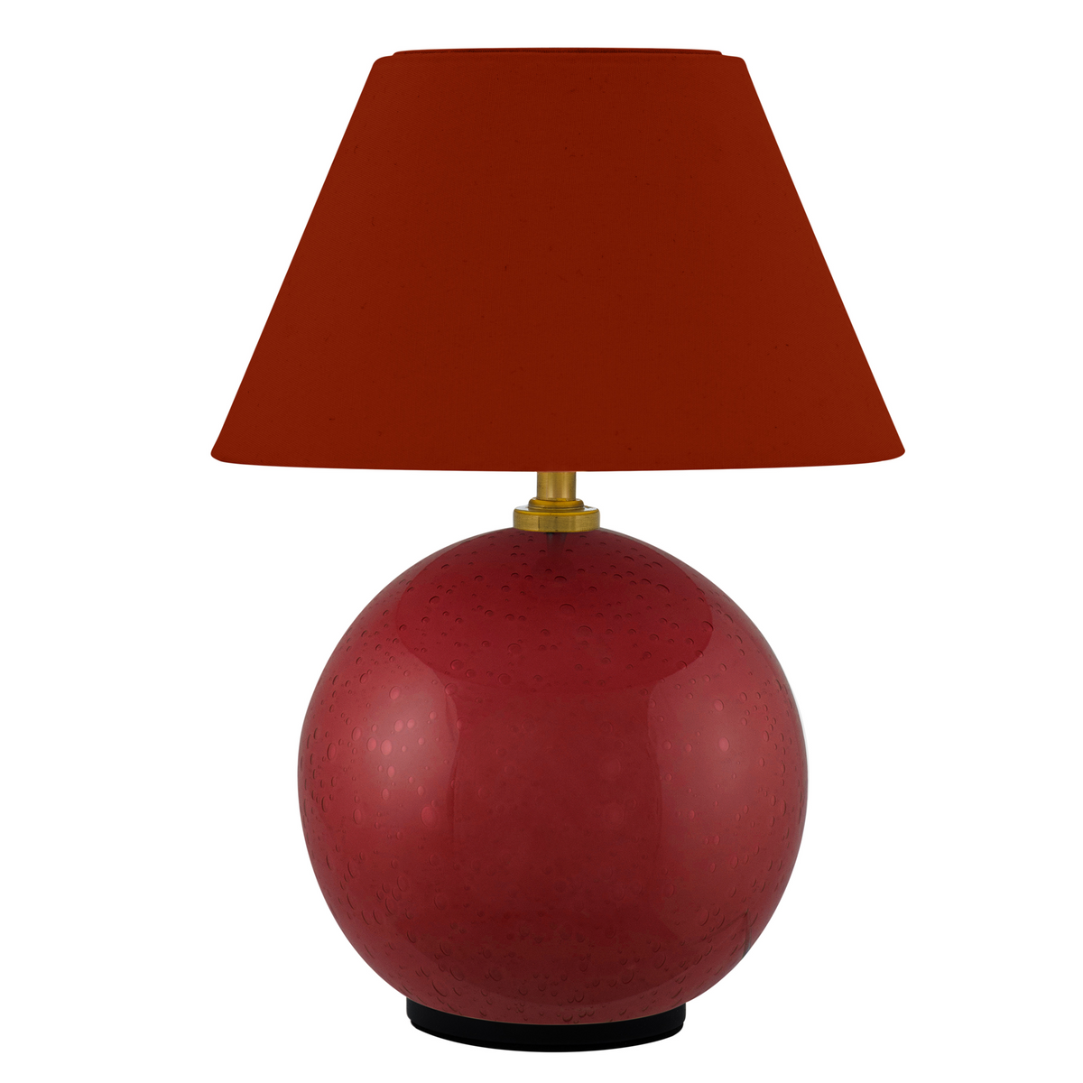 Bubble glass ball table lamp