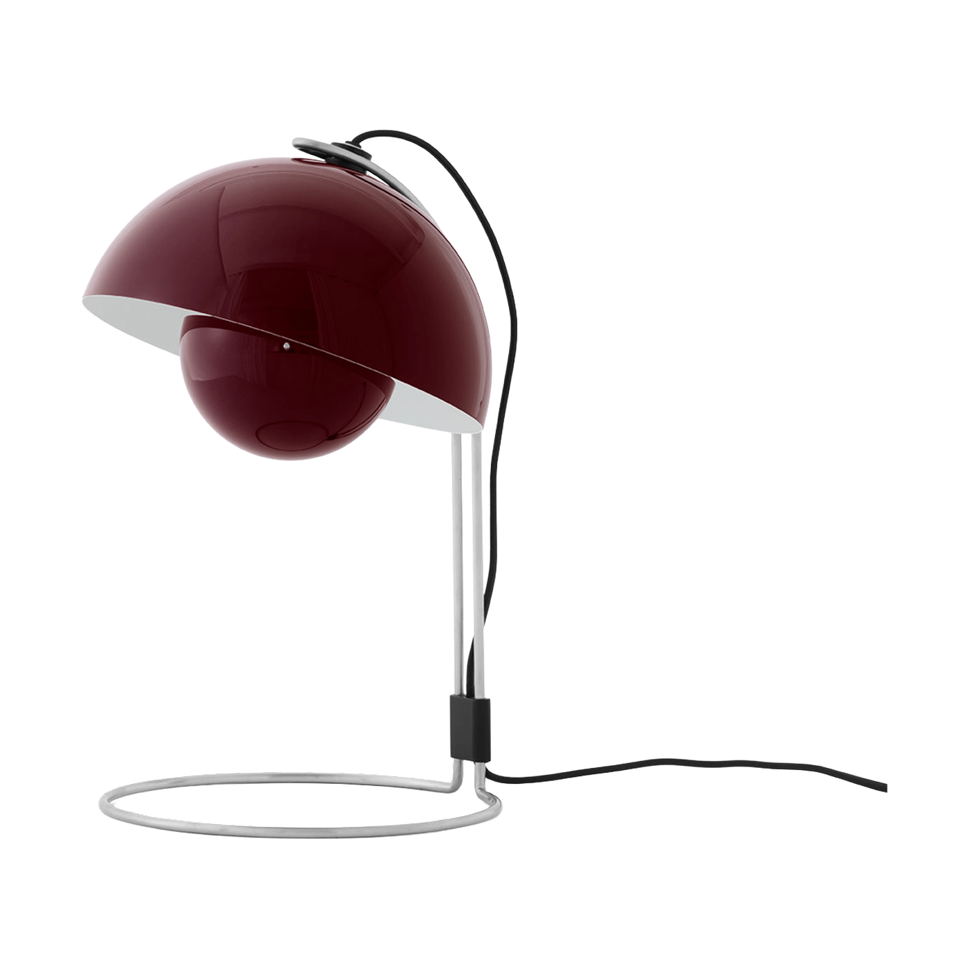 Dome shaped metal desk lamp