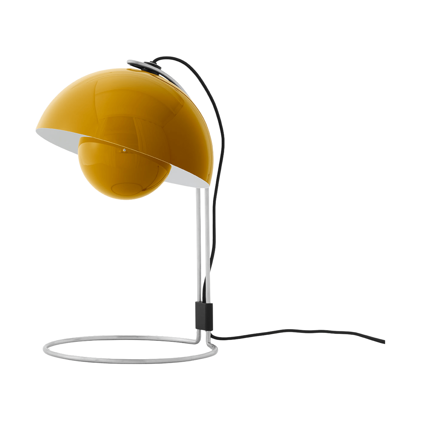Dome shaped metal desk lamp