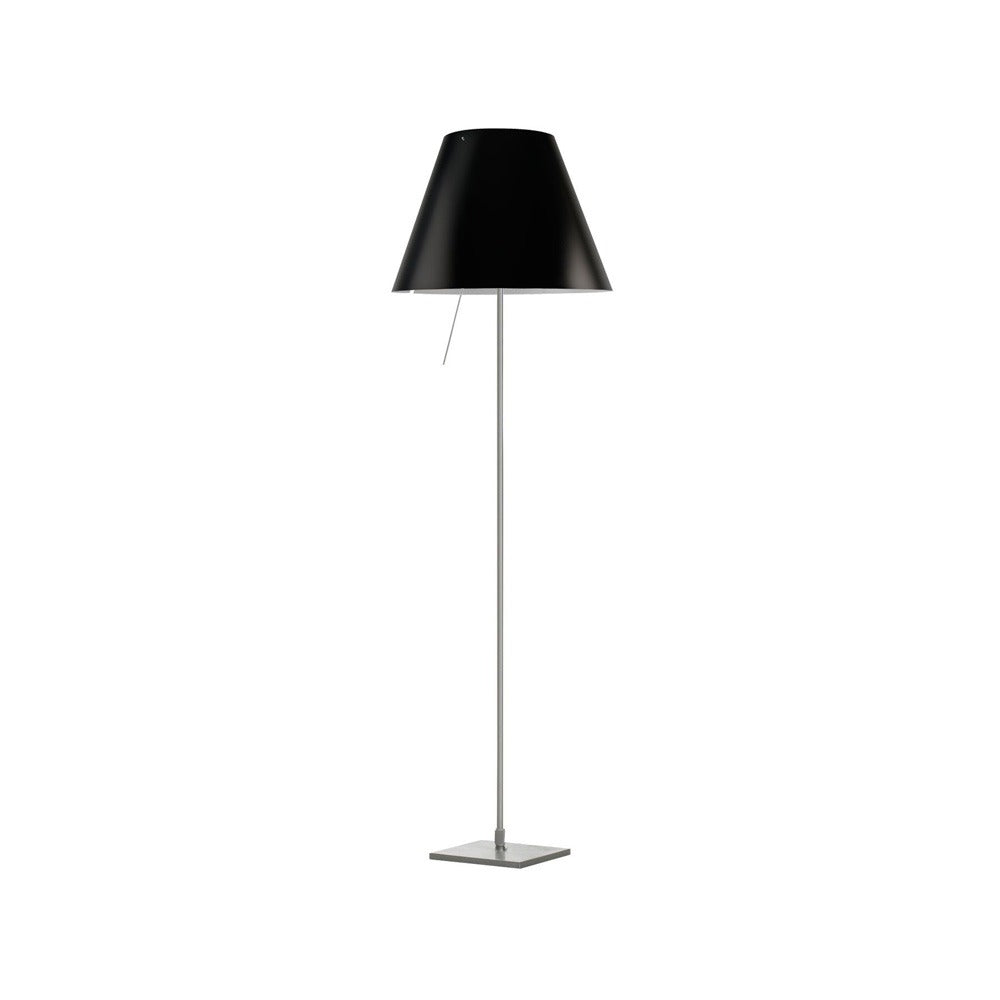 Minimalist conical lampshade floor lamp
