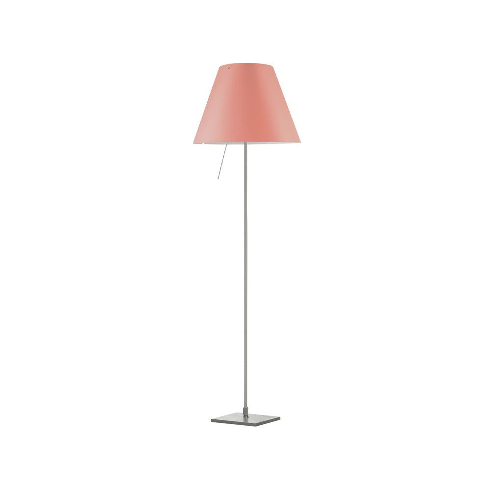 Minimalist conical lampshade floor lamp