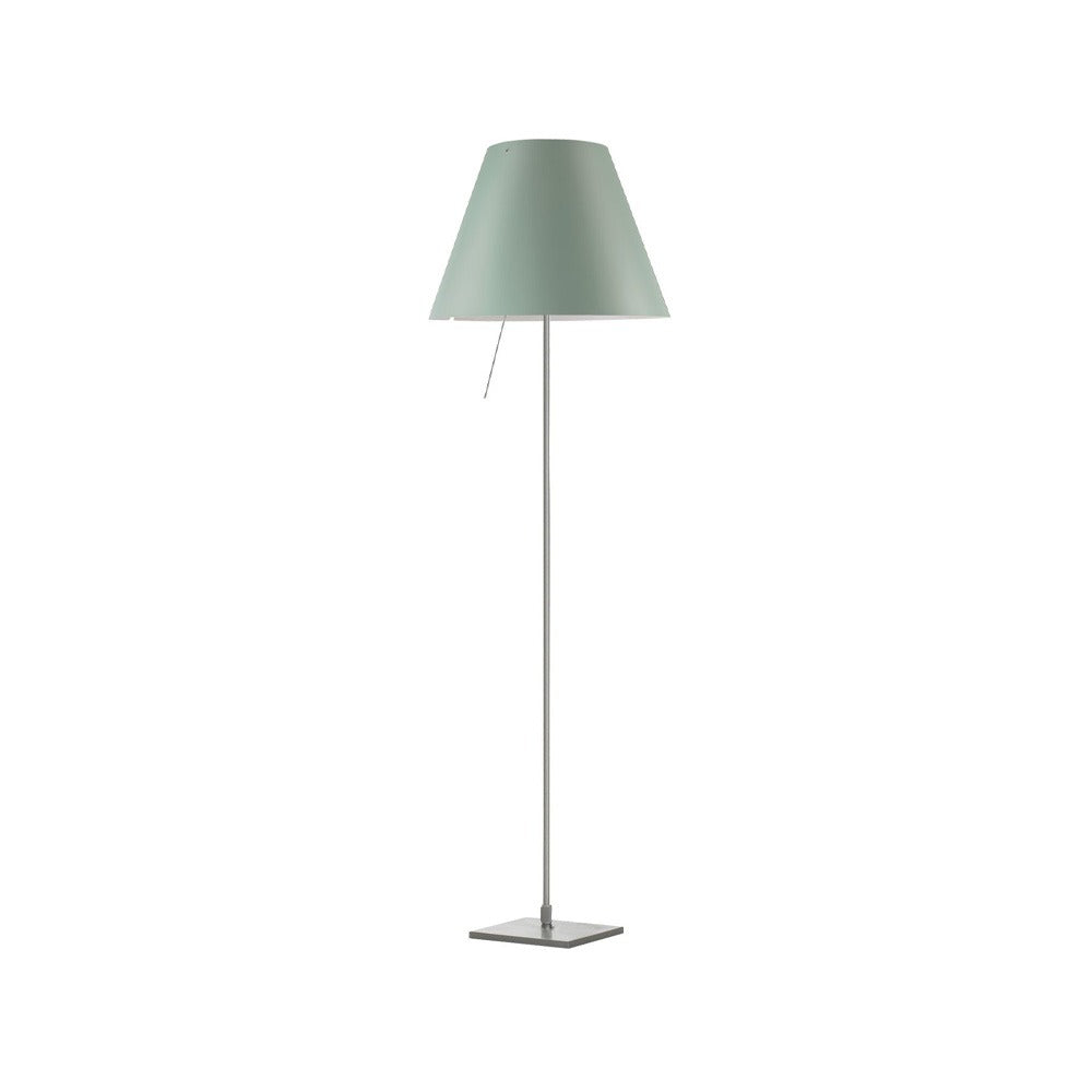 Minimalist conical lampshade floor lamp