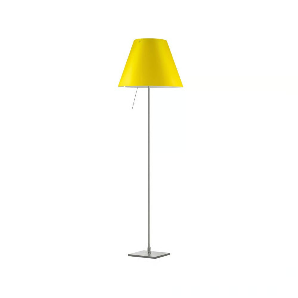 Minimalist conical lampshade floor lamp
