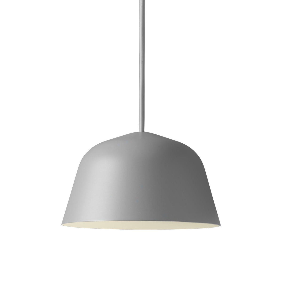 Modern dome shaped metal pendant light