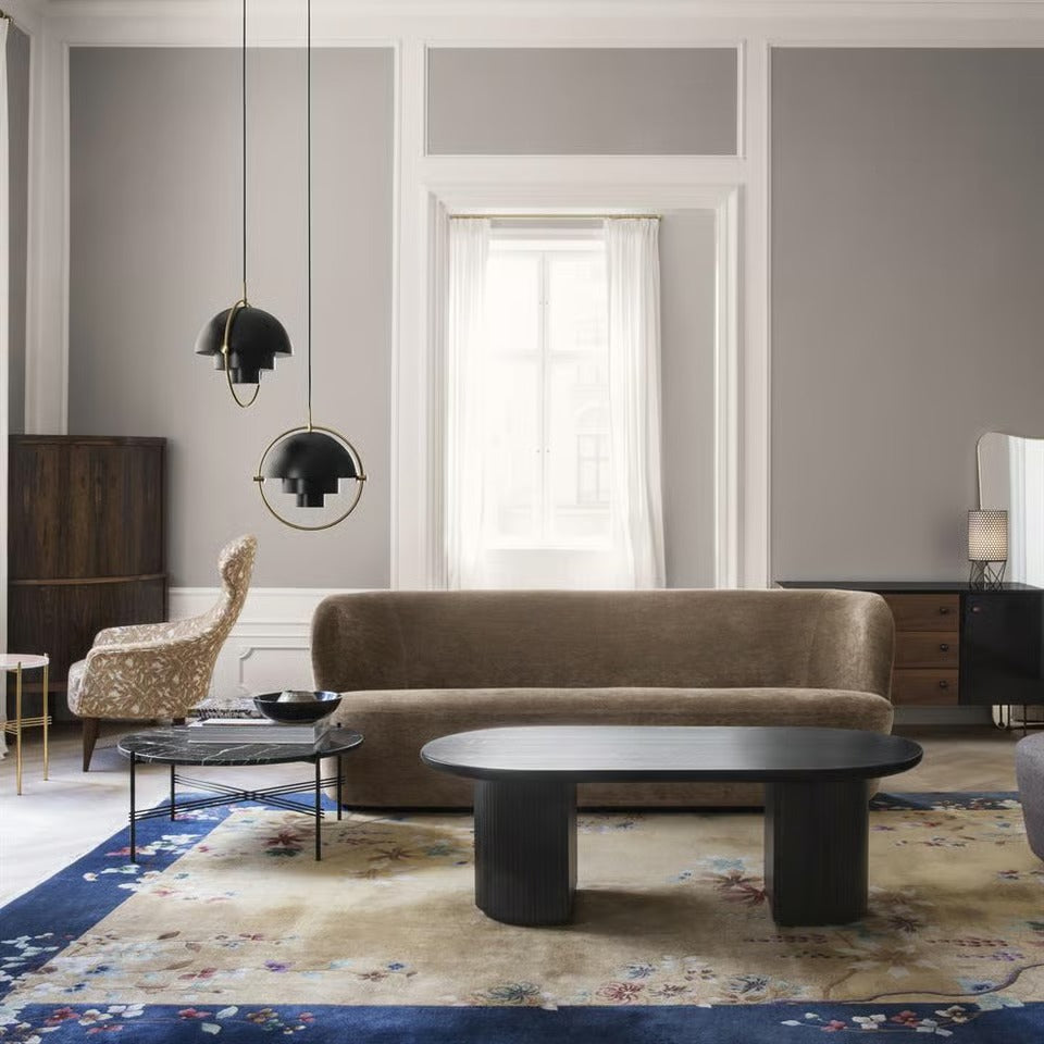 Multi layer rotating spherical chandelier