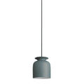 Simple metal can shaped pendant light