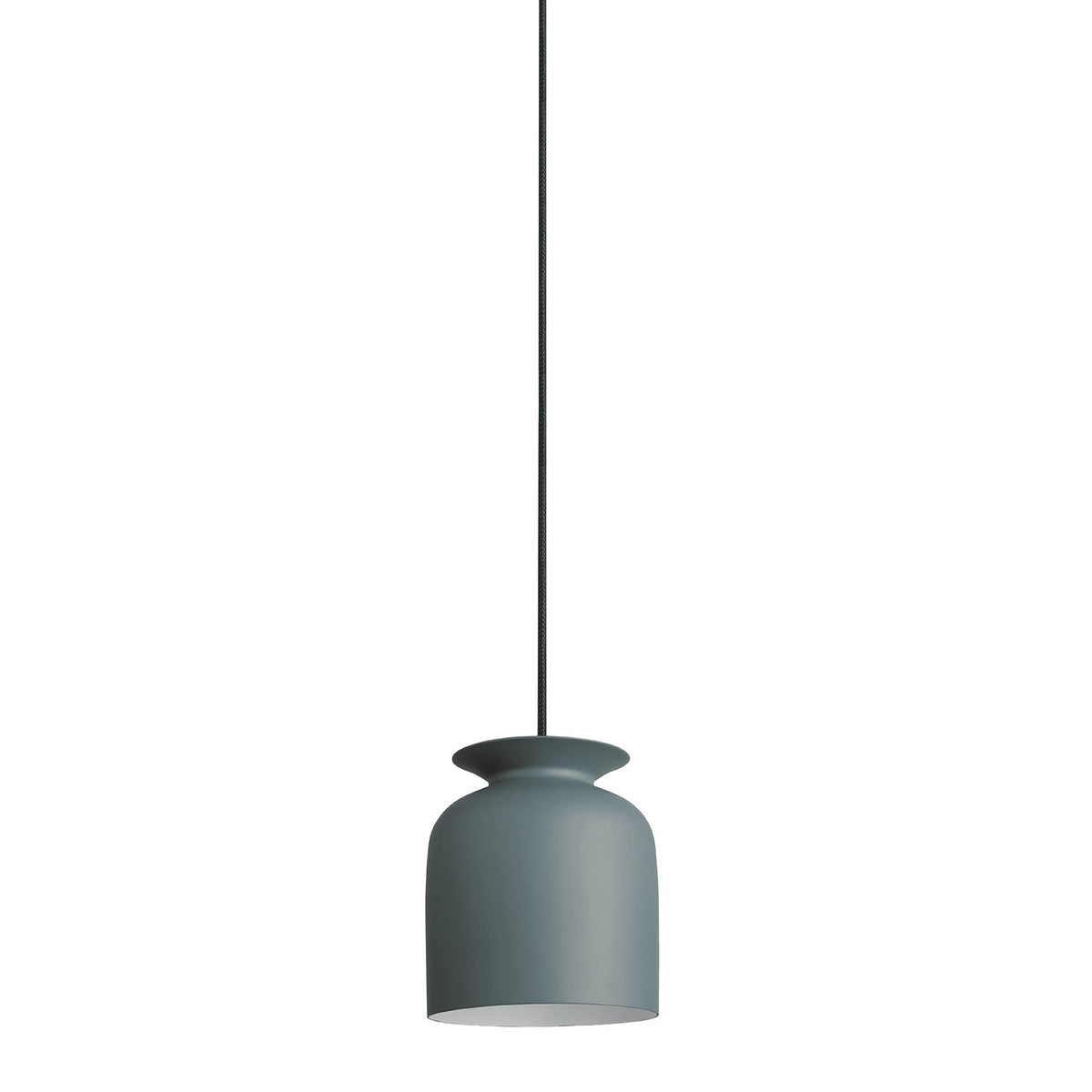 Simple metal can shaped pendant light