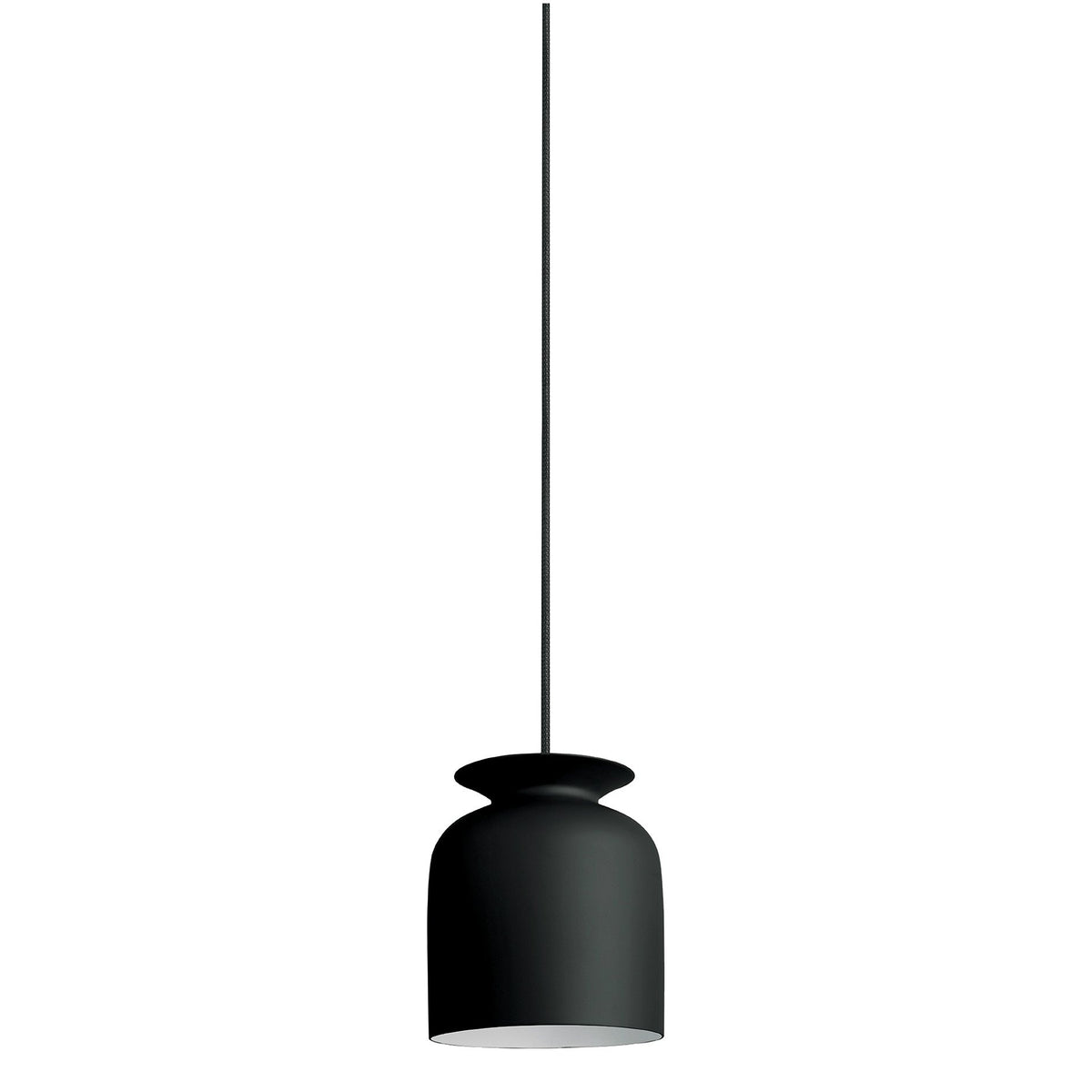 Simple metal can shaped pendant light
