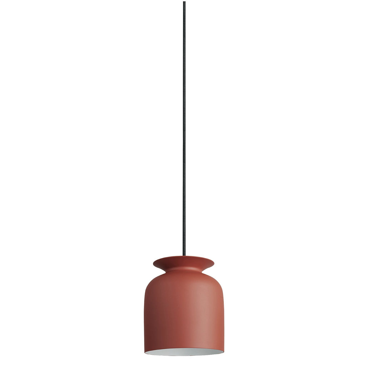 Simple metal can shaped pendant light