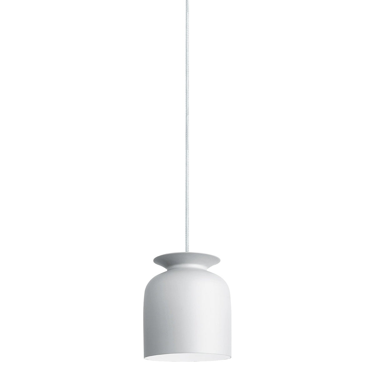 Simple metal can shaped pendant light