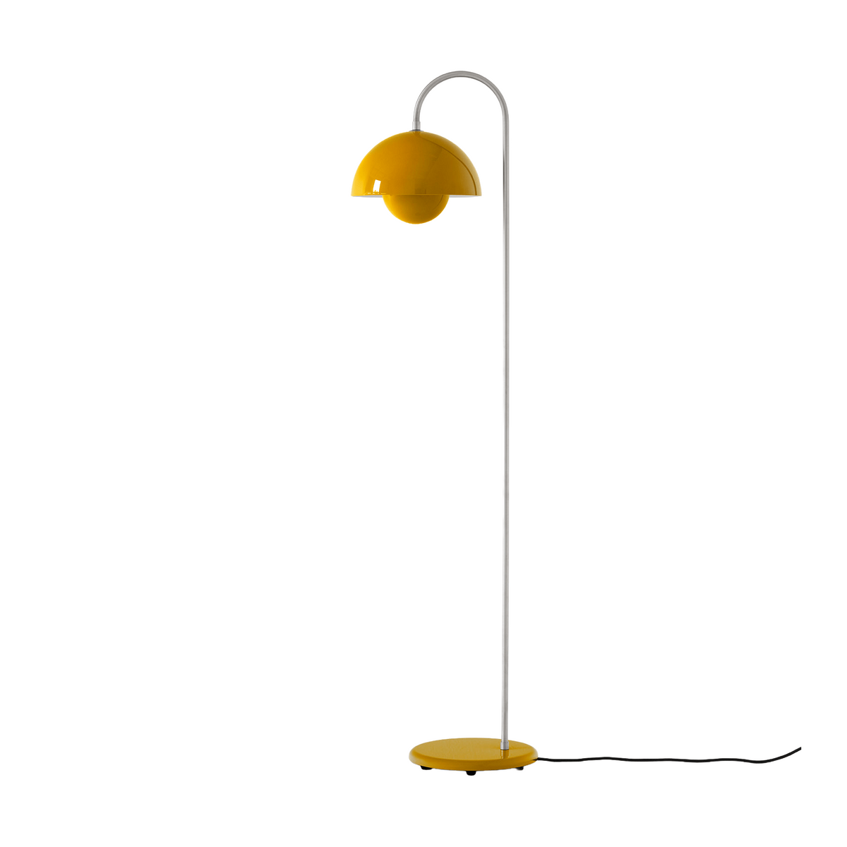 Vintage flower pot floor lamp