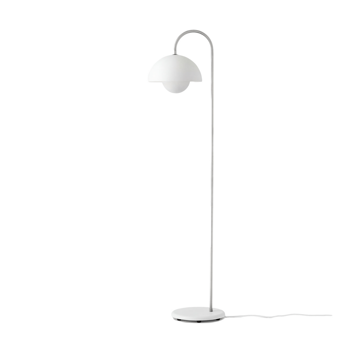 Vintage flower pot floor lamp