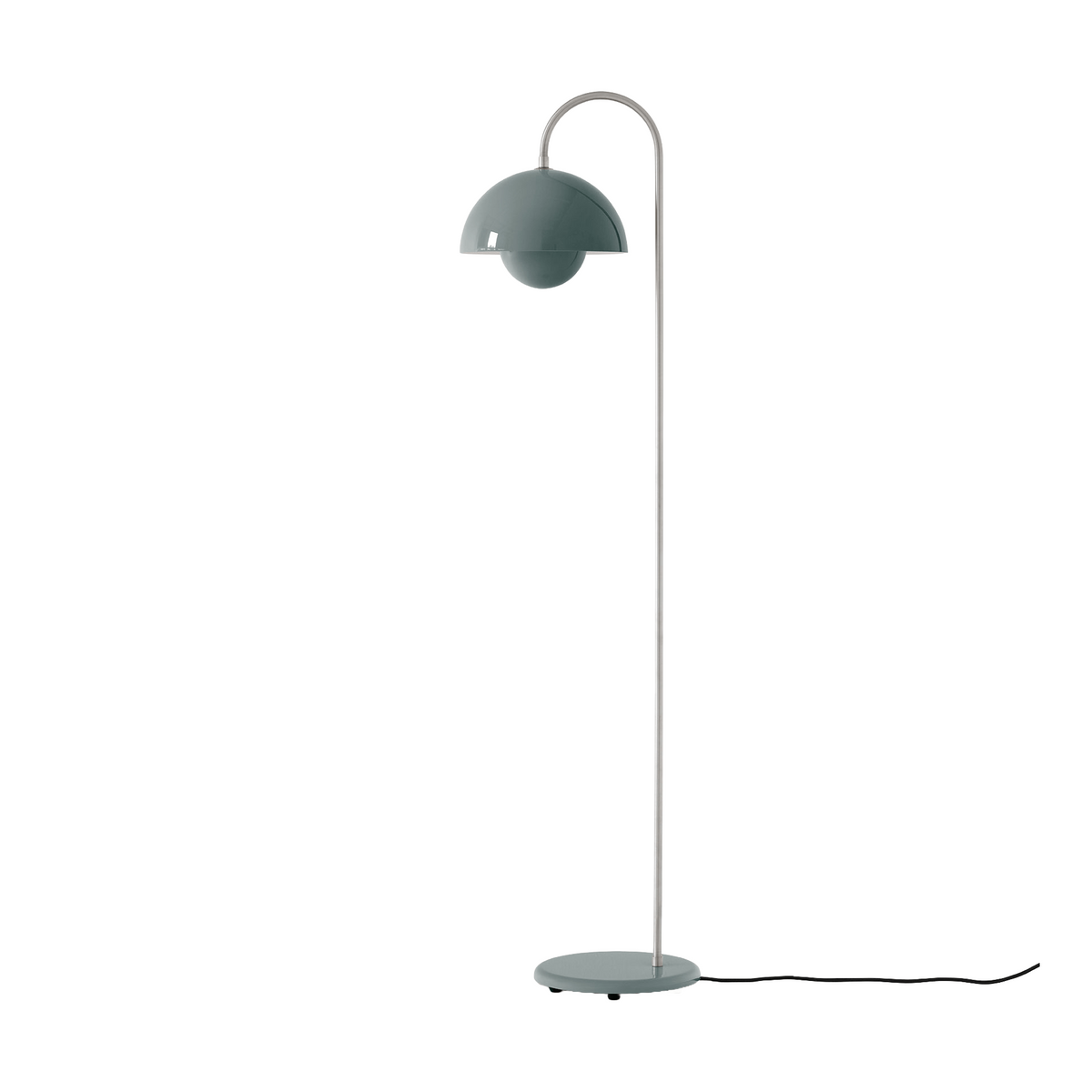 Vintage flower pot floor lamp